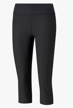 NWT Puma PWRSHAPE Capri Golf Pants Black Size XXS